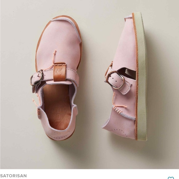 Sundance Catalog Satorisan Marnie Leather Comfort Slip-On Sneaker Aqua  EU 3 - Picture 6 of 7